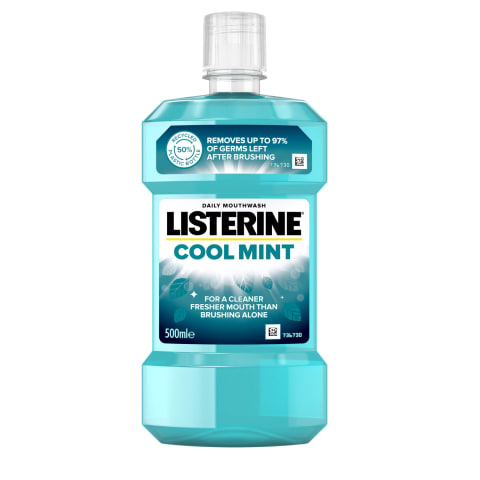Suuvesi Listerine cool.mint. 500 ml