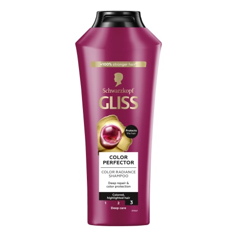 Plaukų šampūnas GLISS ULTIMATE COLOR, 400 ml