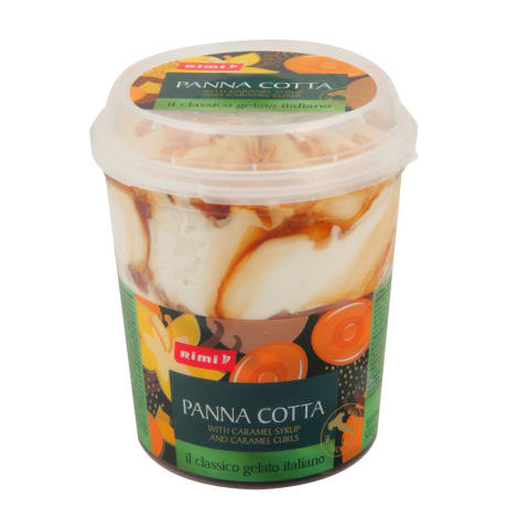 Saldējums Rimi panna cotta 1l/500g