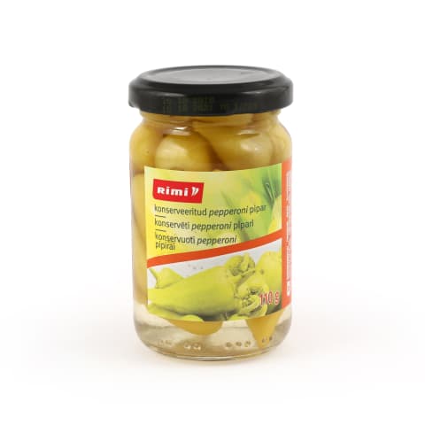 Konservēti pepperoni pipari Rimi 110g/50g