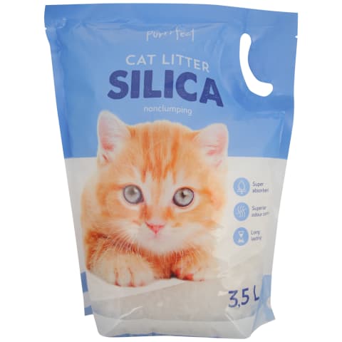 Silikoninis kačių kraikas PURRRFECT, 3,5l