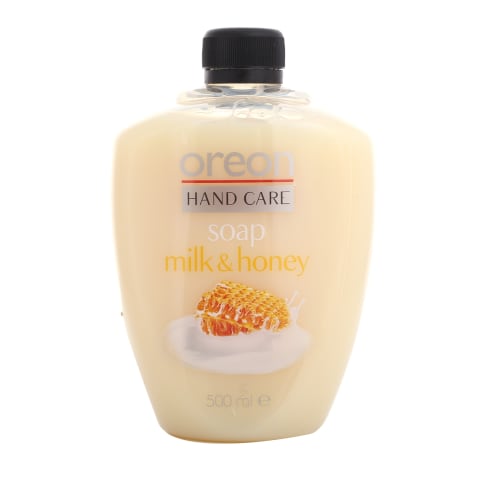 Šķidrās ziepes Oreon Milk&Honey uzpil. 500ml