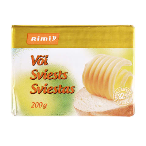 Sviests Rimi 82% 200g