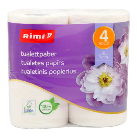 Tualetinis popierius RIMI, 3sl., 4rit.