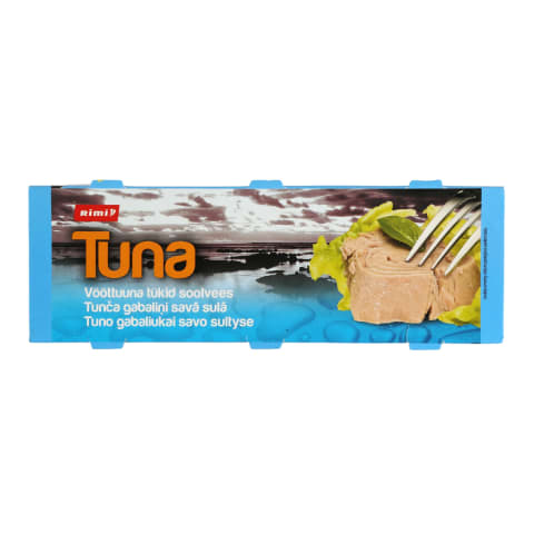 Tunzivs fileja Rimi savā sulā3x80g/3x56g