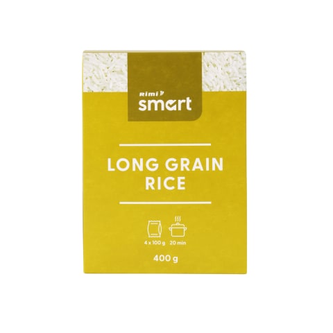 Ilgagrūdžiai ryžiai RIMI SMART, 4 x 100 g