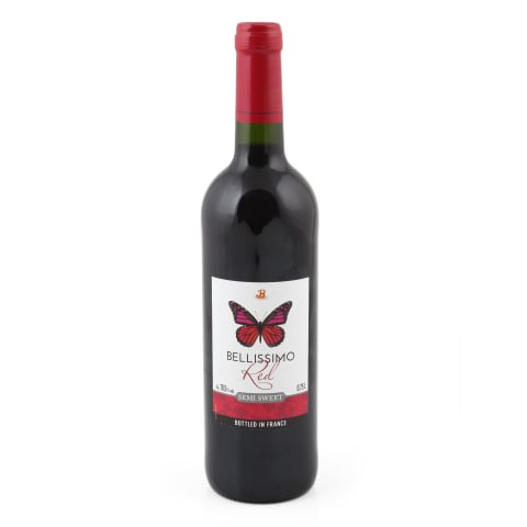 Vein Bellissimo Red Semi Sweet 0,75l