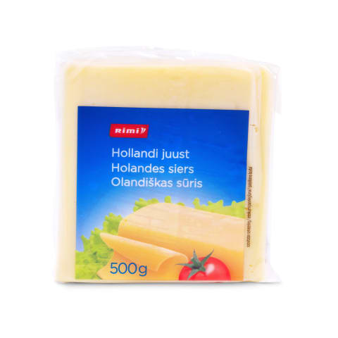 Olandiškas sūris RIMI, 45% rieb., 500g