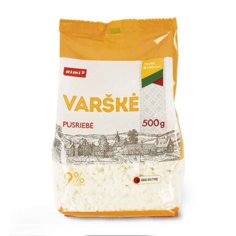 Varškė RIMI, 9 % rieb., 500 g