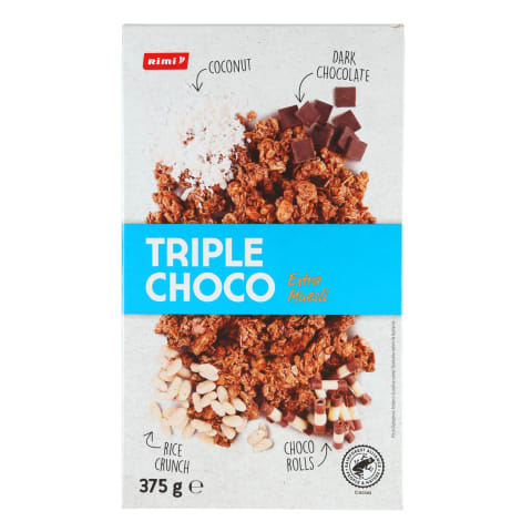 Müsli Extra Triple Choco Rimi 375g