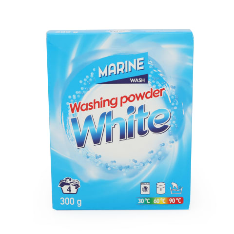 Veļas pulveris Marine White 300g