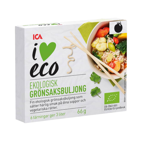 Köögiviljapuljong I Love Eco 66g