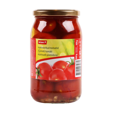 Marinuoti pomidorai RIMI, 660 g / 360 g