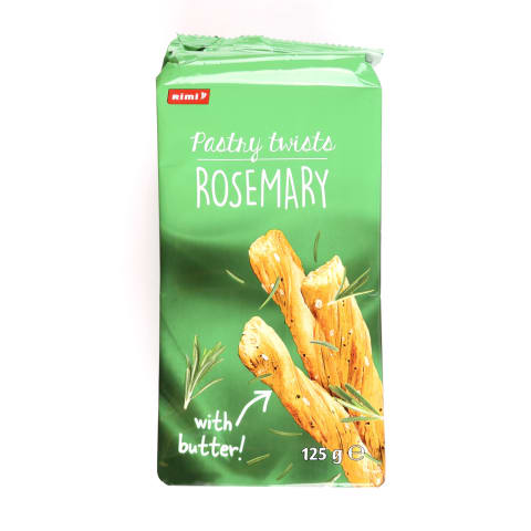 Sālsstandziņas Rimi ar rozmarīnu 125g