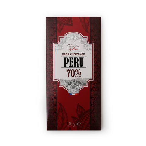 Šokolāde Selection by Rimi Peru 70% 100g