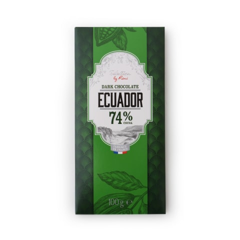 Šokolāde Selection by Rimi Ecuador 74% 100g