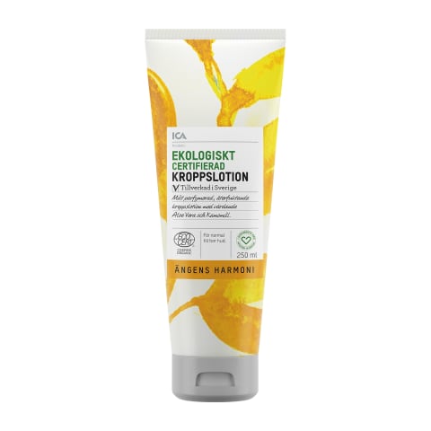 Ökoloogiline ihupiim ICA aaloe, kum. 250ml