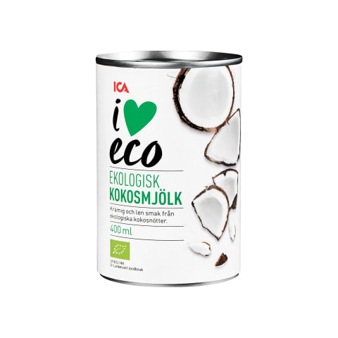 Kookosjook ökoloogiline I Love Eco 400ml