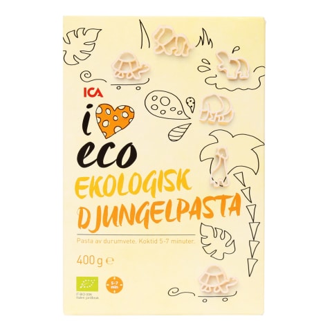 Makaronid I Love Eco Jungle 400g