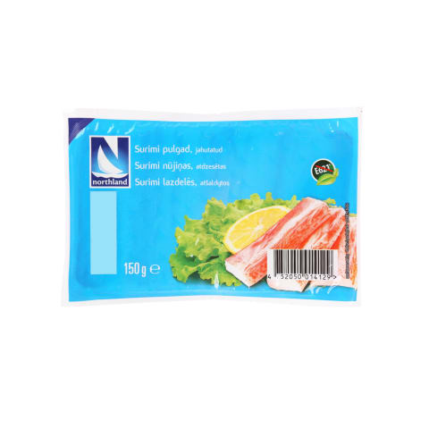 Jahutatud krabimaits. pulgad Northland 150g