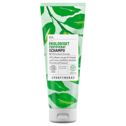 Šampoon ICA Hjartat Eko lõhnatu 250ml
