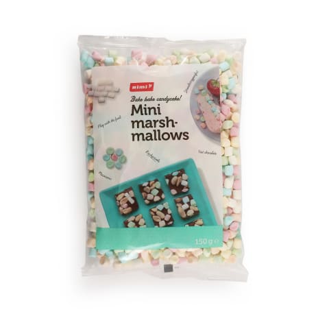 Zef. saldainiai RIMI MINI MARSHMALLOWS, 150g