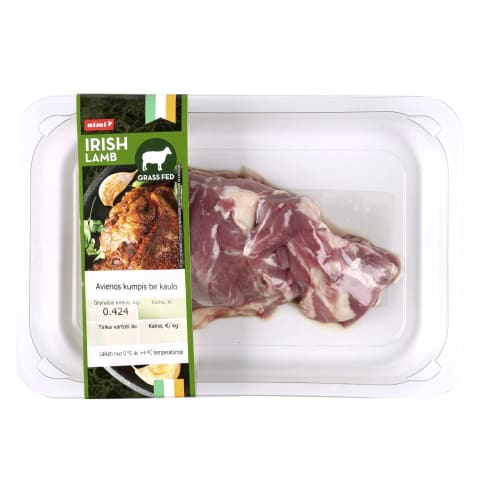 Airiškos avienos kumpis be kaulo RIMI, 1kg