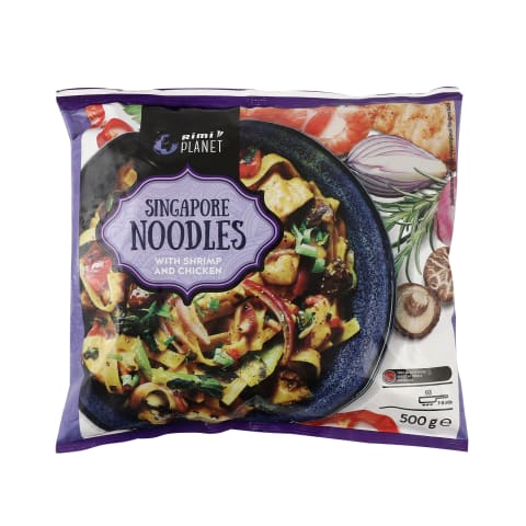 Singapuripärased nuudlid RimiPlanet 500g