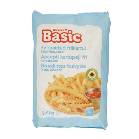 Fig.gruzd. bulvių lazdelės RIMI BASIC, 2,5kg