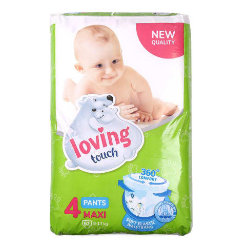 Biks. Loving Touch 4 Maxi 8-13kg 62gab