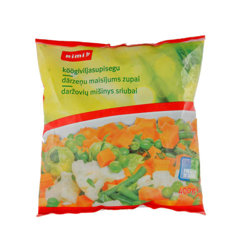 Šald. daržovių mišinys sriubai RIMI, 400 g