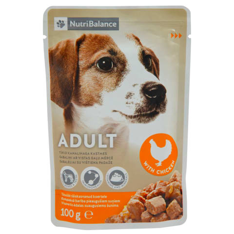 Koerasööt Nutribalance kanalihaga 100g