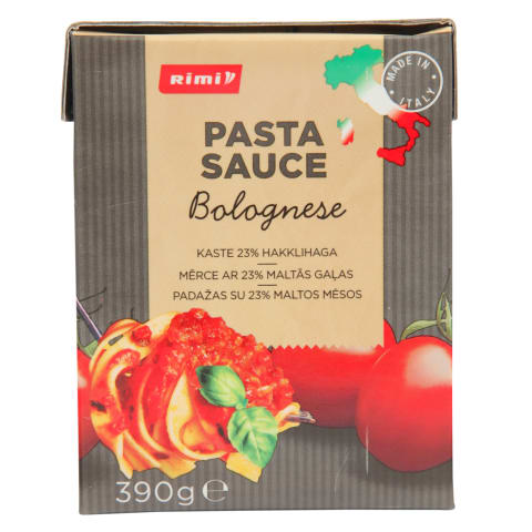 BOLOGNESE makaronų padažas RIMI, 390 g