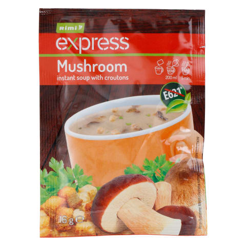 Kiirsupp Rimi Express seente,krutoon. 16g