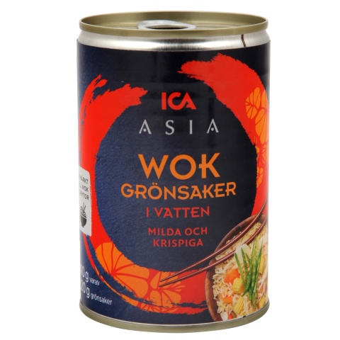 WOK ar dārzeņiem ICA Asia 410/220g