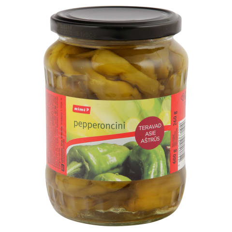 Pepperoncini piprad Rimi marin.600g/260g