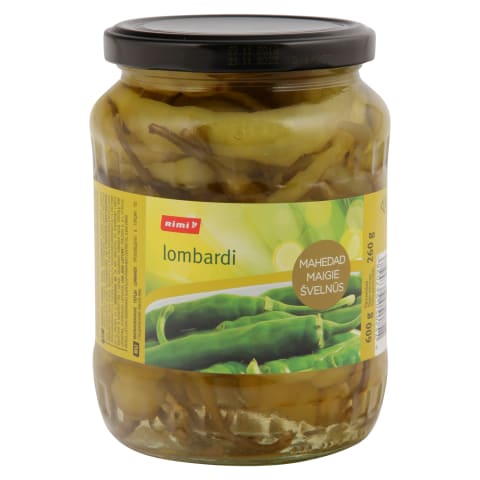 Lombardi piprad Rimi marin. 600g/260g
