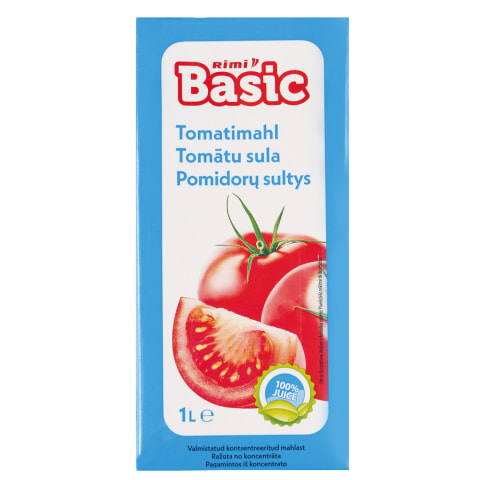 Tomatimahl Rimi Basic 100% 1l