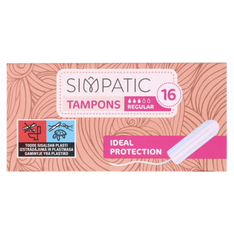 Tamponi Simpatic regular 16gab.