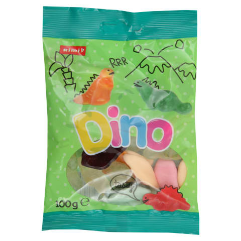 Želejkonfektes Dinozauriņi Rimi 100g