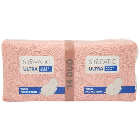 Hig. paketes Simpatic Ultra Night 14gab.