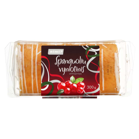 Spanguolių vyniotinis RIMI, 300g