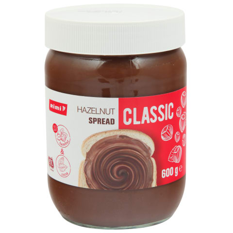 Lazdu riekstu krēms Rimi 600g