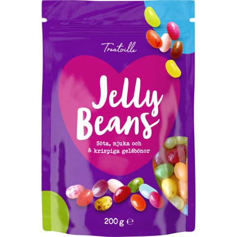 Želejkonfektes Treatville Jelly Beans 200g