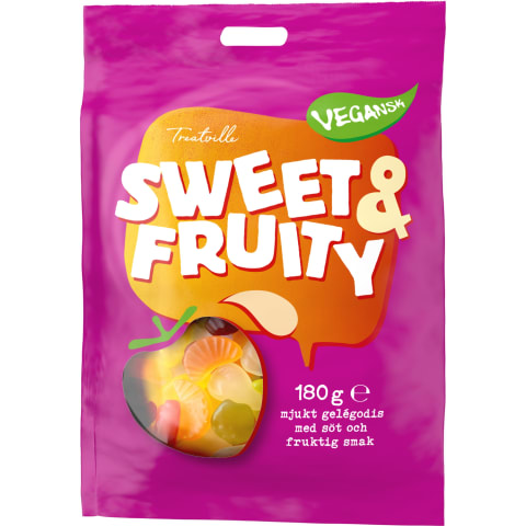 Želejkonfektes Treatville Sweet&Fruity 180g