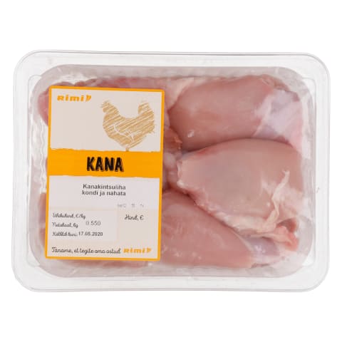 Kanakintsuliha, kondi ja nahata, 550 g