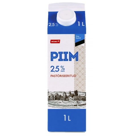 Piim Rimi 2,5% 1l