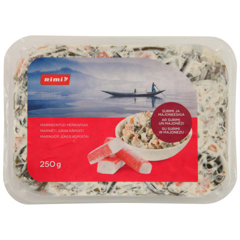 Jūras kāposti Rimi ar surimi 250g