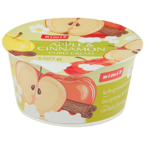 Biezp. krēms Rimi ar cep. āboliem,kanēli 150g