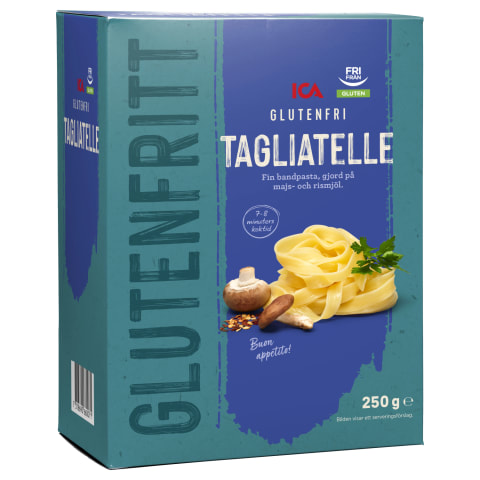 Tagliatelle pasta ICA bez lipekļa 250g